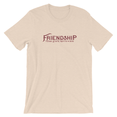 Friendship Texas T-Shirt - TX Threads Co