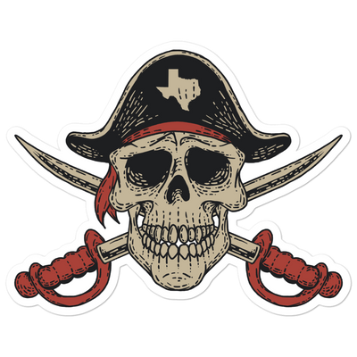 Pirate Bay Sticker - TX Threads Co