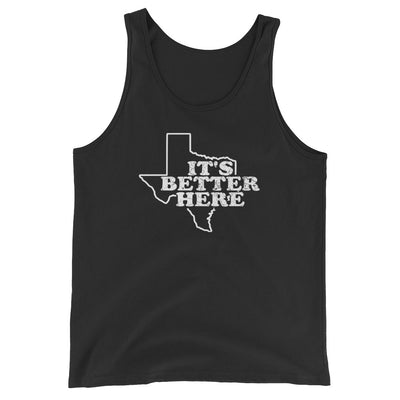 Better Here Tank Top - TX Threads Co