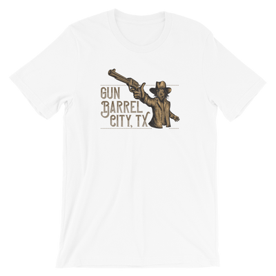 Gun Barrel City T-Shirt - TX Threads Co