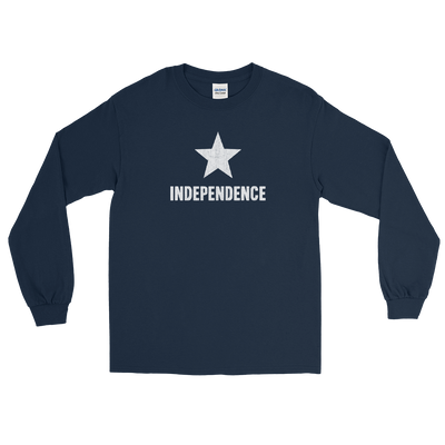 Scotts Independence Flag Long Sleeve T-Shirt - TX Threads Co