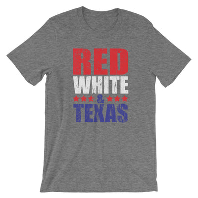 Red White and Texas T-Shirt - TX Threads Co