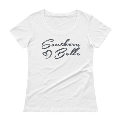 Southern Belle Scoopneck T-Shirt - TX Threads Co