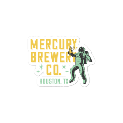 Mercury Brewery Sticker - TX Threads Co