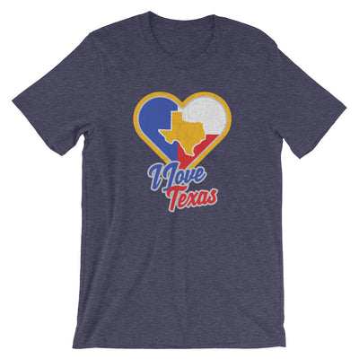 I Love Texas T-Shirt - TX Threads Co