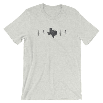 Texas Heartbeat T-Shirt - TX Threads Co