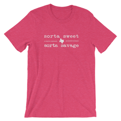 Sorta Sweet Sorta Savage T-Shirt - TX Threads Co
