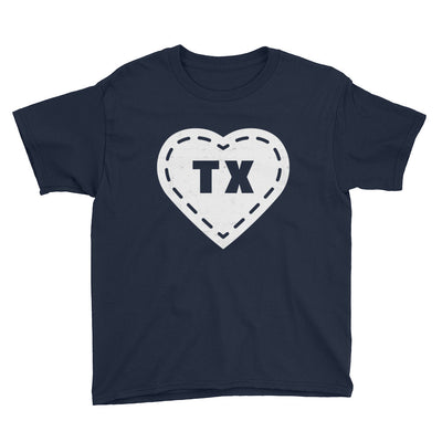 Texas Love Youth T-Shirt - TX Threads Co
