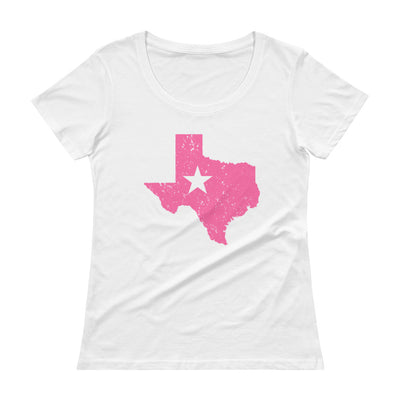 Texas Star Scoopneck T-Shirt - TX Threads Co