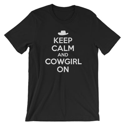 Cowgirl On T-Shirt - TX Threads Co