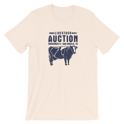 Livestock Auction T-Shirt - TX Threads Co