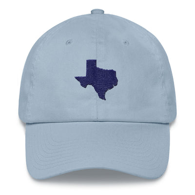 Texas (Blue) Low Profile Hat - TX Threads Co