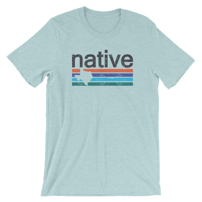 Retro Native Texan T-Shirt - TX Threads Co