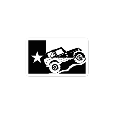 Texas 4x4 Sticker - TX Threads Co