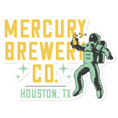 Mercury Brewery Sticker - TX Threads Co