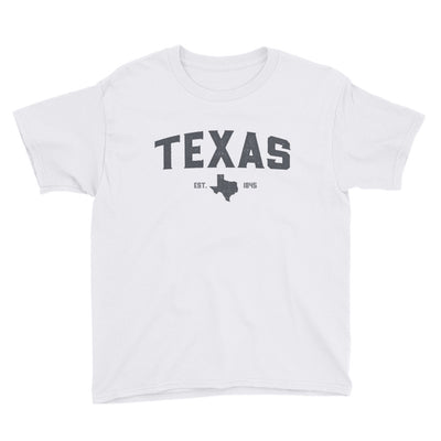 Texas 1845 Youth T-Shirt - TX Threads Co