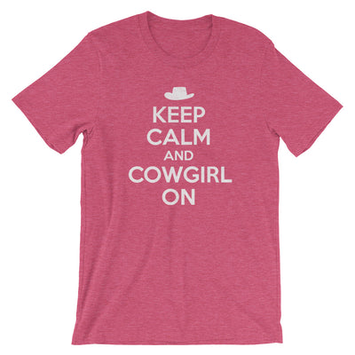 Cowgirl On T-Shirt - TX Threads Co