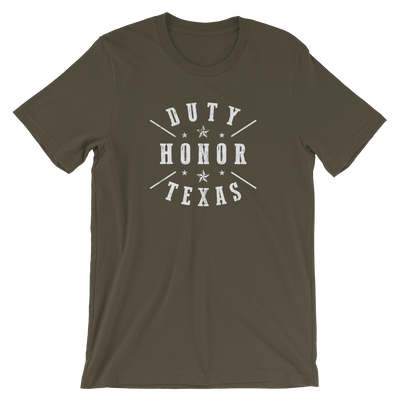 Duty Honor Texas T-Shirt - TX Threads Co