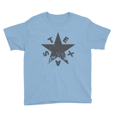 De Zavala Flag Youth T-Shirt - TX Threads Co
