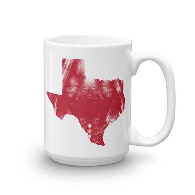 Red Texas Mug - TX Threads Co