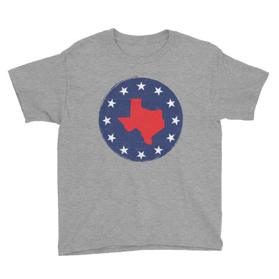 Texas Stars Youth T-Shirt - TX Threads Co