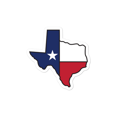 State of Texas Sticker - TX Threads Co