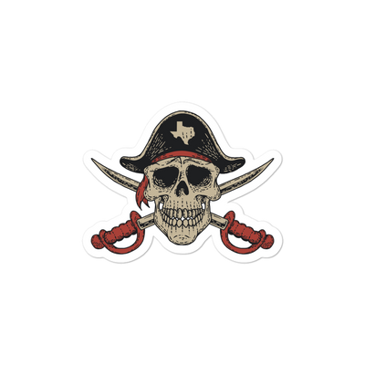 Pirate Bay Sticker - TX Threads Co