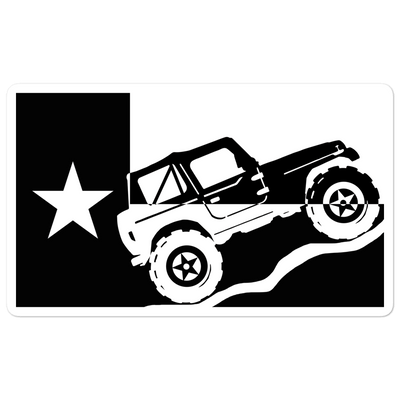 Texas 4x4 Sticker - TX Threads Co