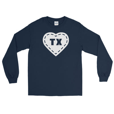 Texas Love Long Sleeve T-Shirt - TX Threads Co