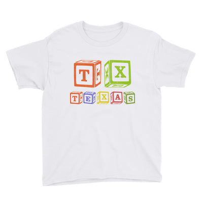 TX Blocks Youth T-Shirt - TX Threads Co