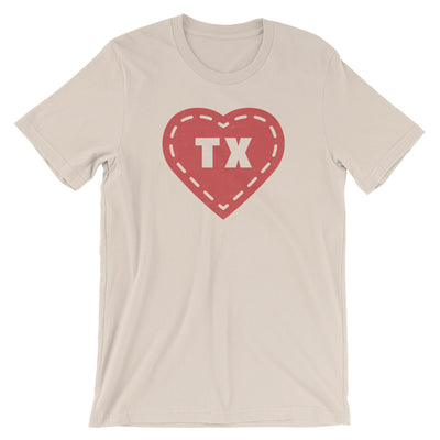 Texas Heart T-Shirt - TX Threads Co