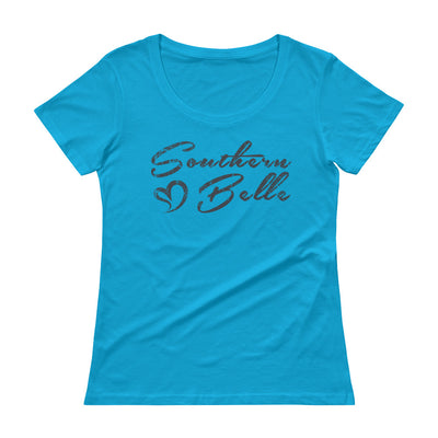 Southern Belle Scoopneck T-Shirt - TX Threads Co