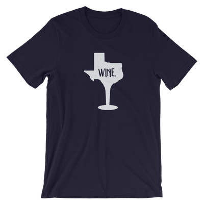 Texas Wine T-Shirt - TX Threads Co